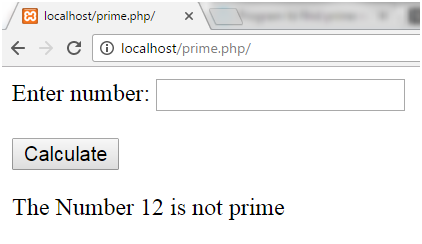 PHP 素数