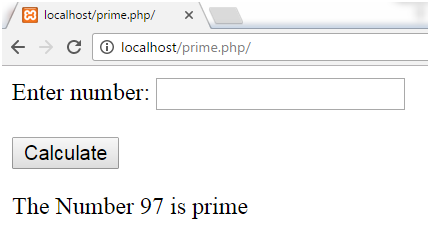 PHP 素数