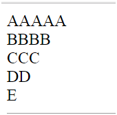 PHP 字母三角形图案