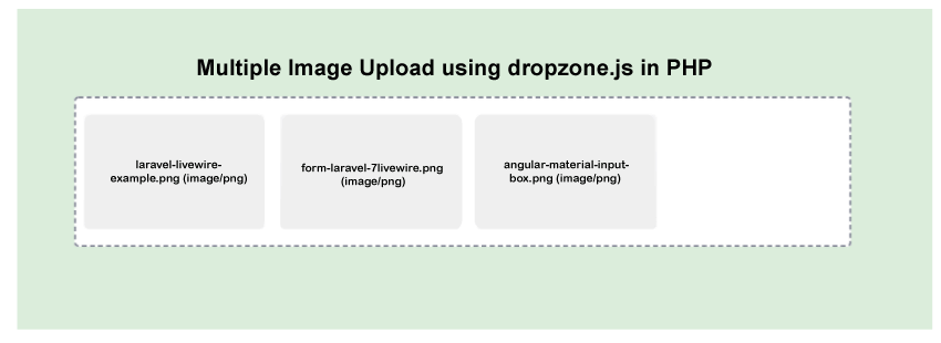 PHP 使用Dropzone JS进行多文件上传