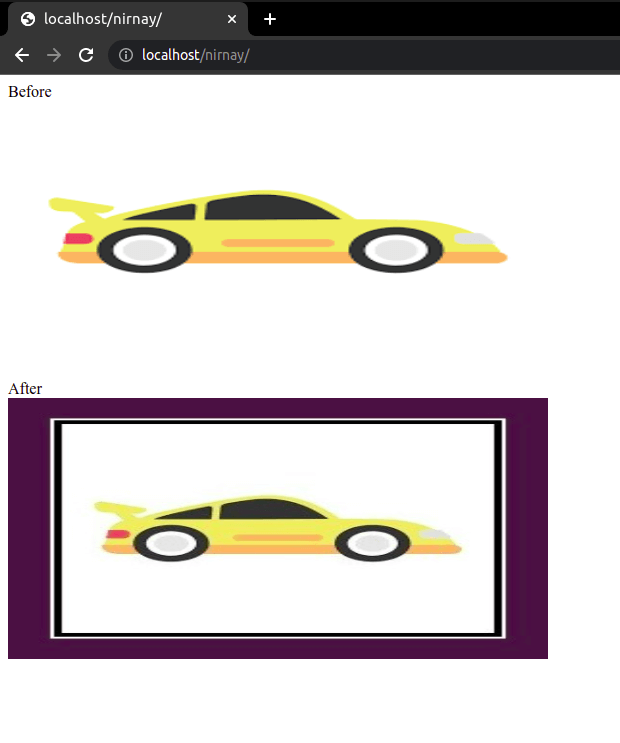 PHP Imagick::borderImage()方法