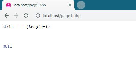 PHP 特殊类型