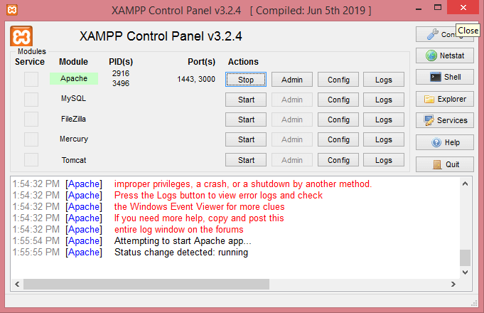 Laravel XAMPP安装