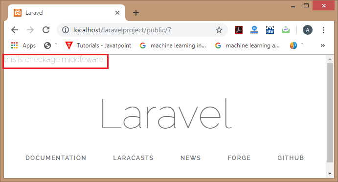 Laravel 中间件