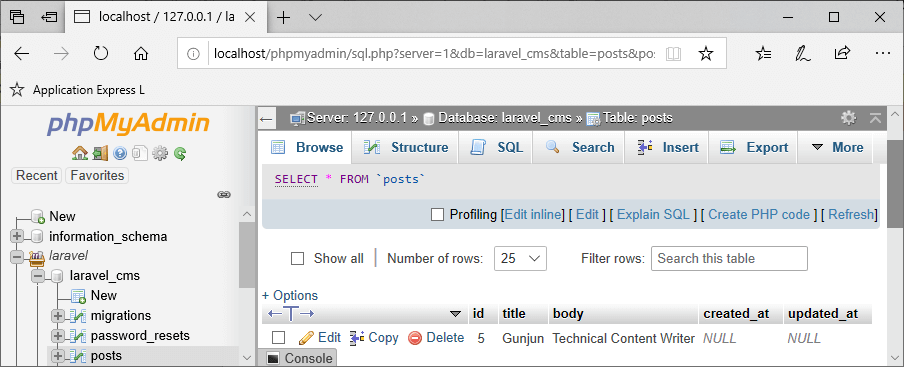 Laravel Eloquent