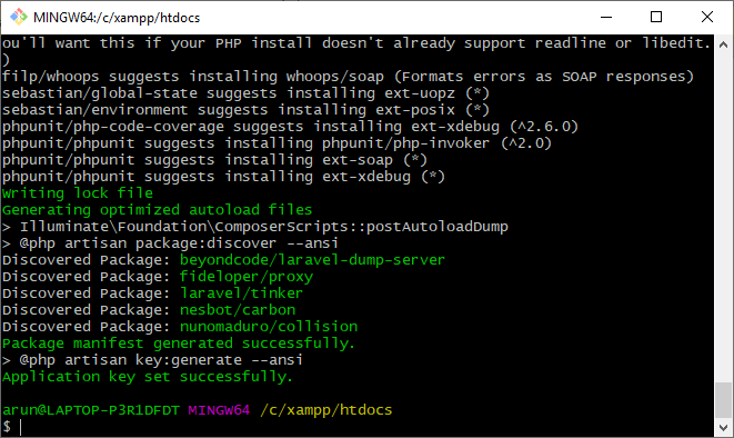 Laravel 增删改查