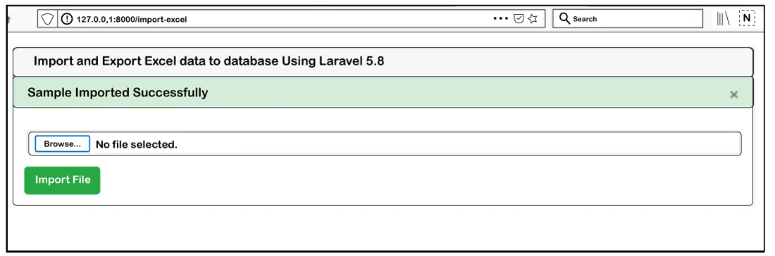 在Laravel 5.8中导入和导出CSV文件