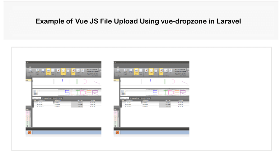 使用Vue-dropzone示例进行Laravel VueJS文件上传