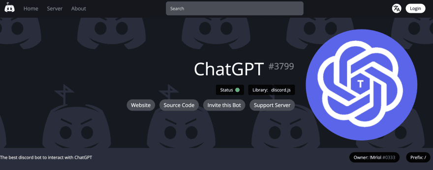 如何将ChatGPT集成到Discord服务器并作为ChatBot运行