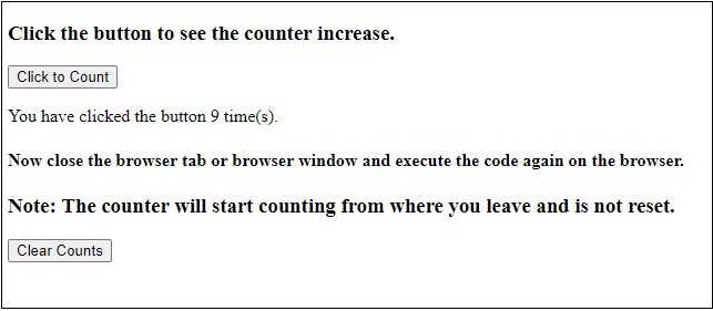 JavaScript 本地存储