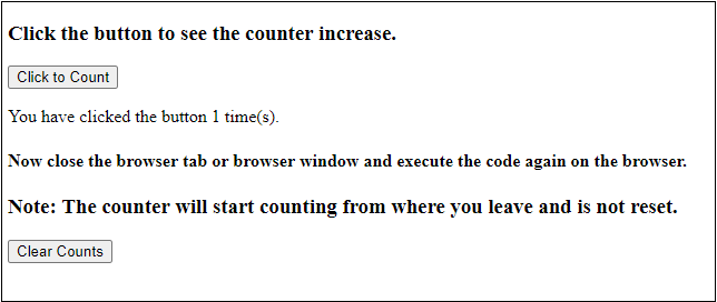 JavaScript 本地存储