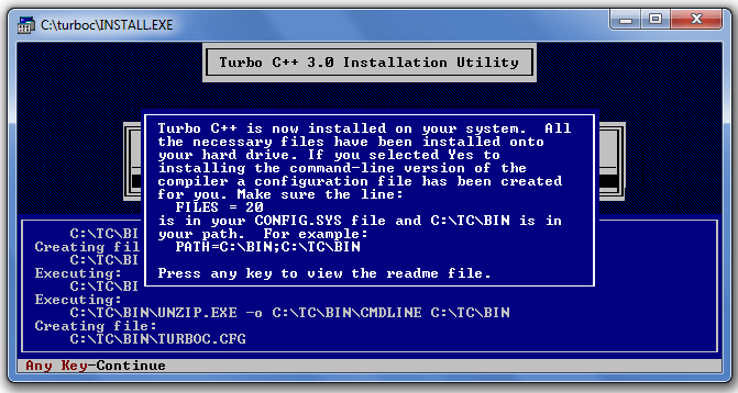 C++ Turbo C++下载与安装