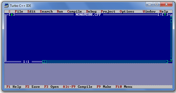 C++ Turbo C++下载与安装