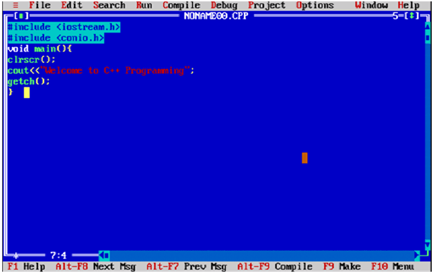 C++ 程序