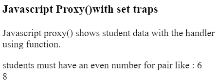 JavaScript Proxy代理