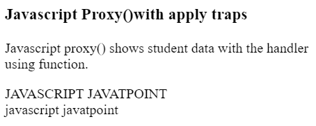 JavaScript Proxy代理