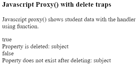 JavaScript Proxy代理