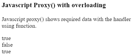 JavaScript Proxy代理