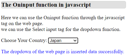 Javascript oninput函数