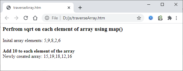 JavaScript 使用遍历数组对象