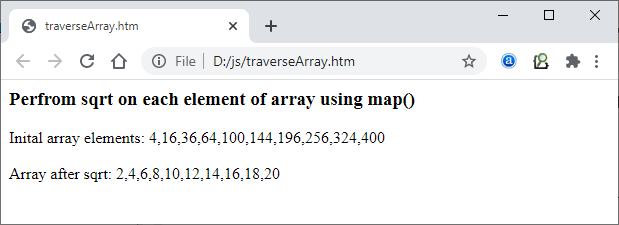 JavaScript 使用遍历数组对象