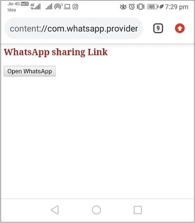 如何使用JavaScript在网站中添加WhatsApp分享按钮