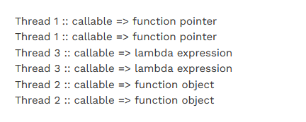 C++ 使用示例进行多线程处理