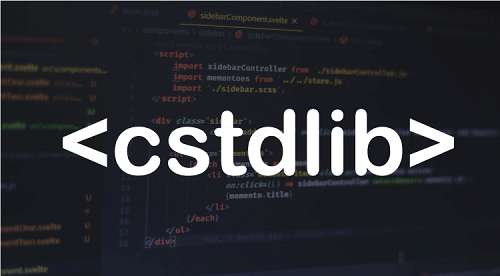 C++ CSTDLIB