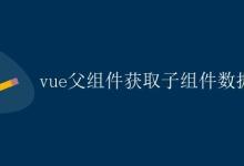vue父组件获取子组件数据详解|极客笔记