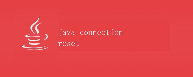 java connection reset