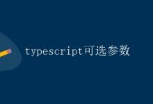 TypeScript可选参数|极客笔记