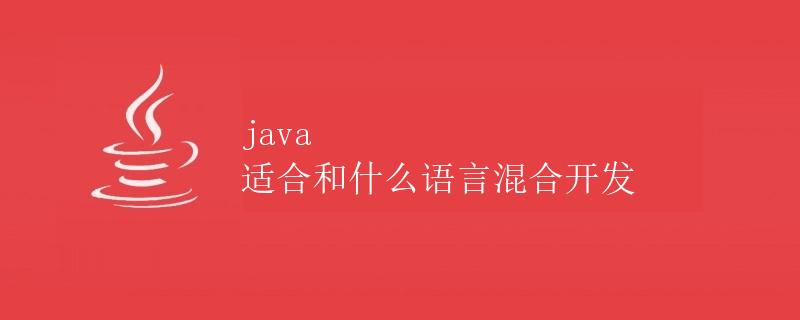 Java 适合和什么语言混合开发