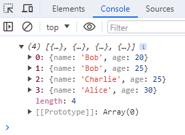 js array sort