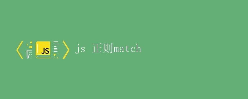 JS正则match