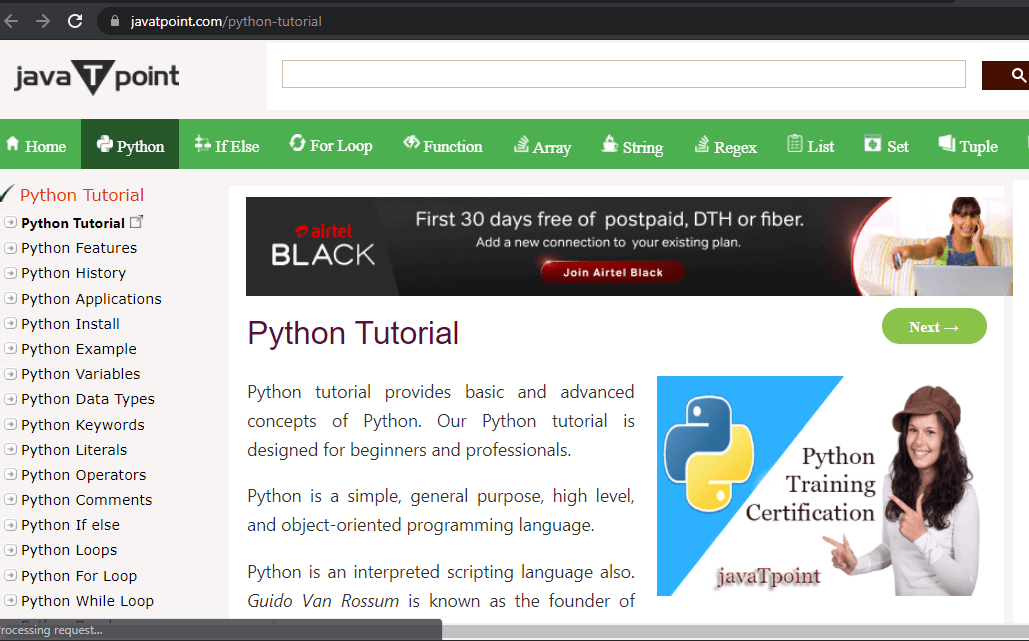 如何在Python中打开URL