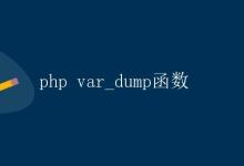 PHP中的var_dump函数详解|极客笔记