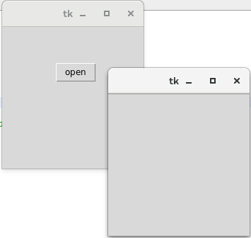 Tkinter Toplevel