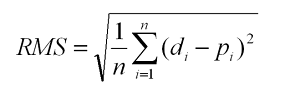 RSME - Python中的均方根误差