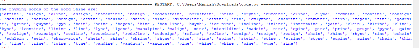 Python pronouncing模块