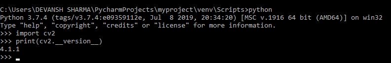 如何在Python中安装OpenCV