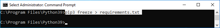 如何在Python中创建requirements.txt文件