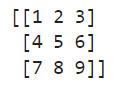Python list转换为Numpy数组