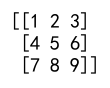 编写一个numpy程序来创建一个3行3列的数组，并使用full函数填充