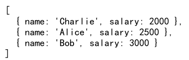 JavaScript记录集排序指定两个字段