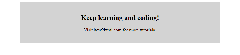 HTML div class