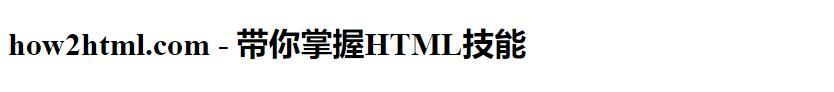 HTML Head Element