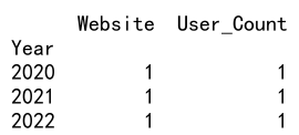 Pandas中使用agg()和count()函数的详细指南