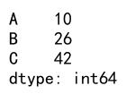 pandas agg list 详细介绍