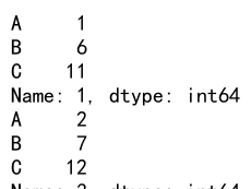 pandas dataframe loc和iloc