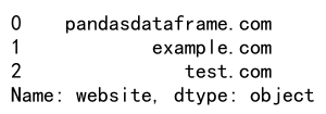 pandas dataframe loc 示例